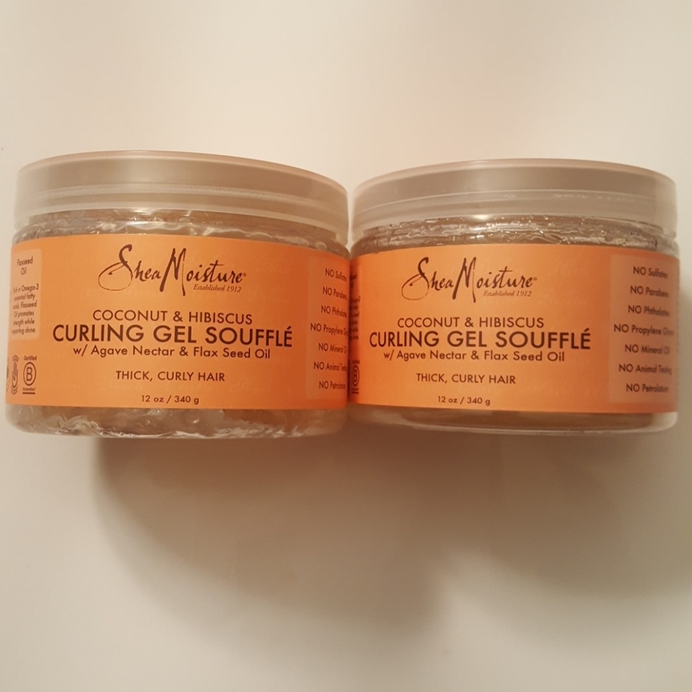 Shea Moisture Coconut Hibiscus Curling Souffle x2